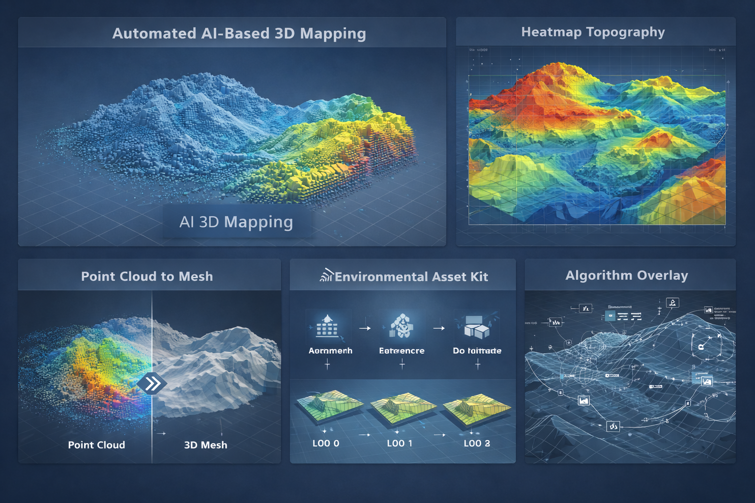 Lowe's terrain mapping example