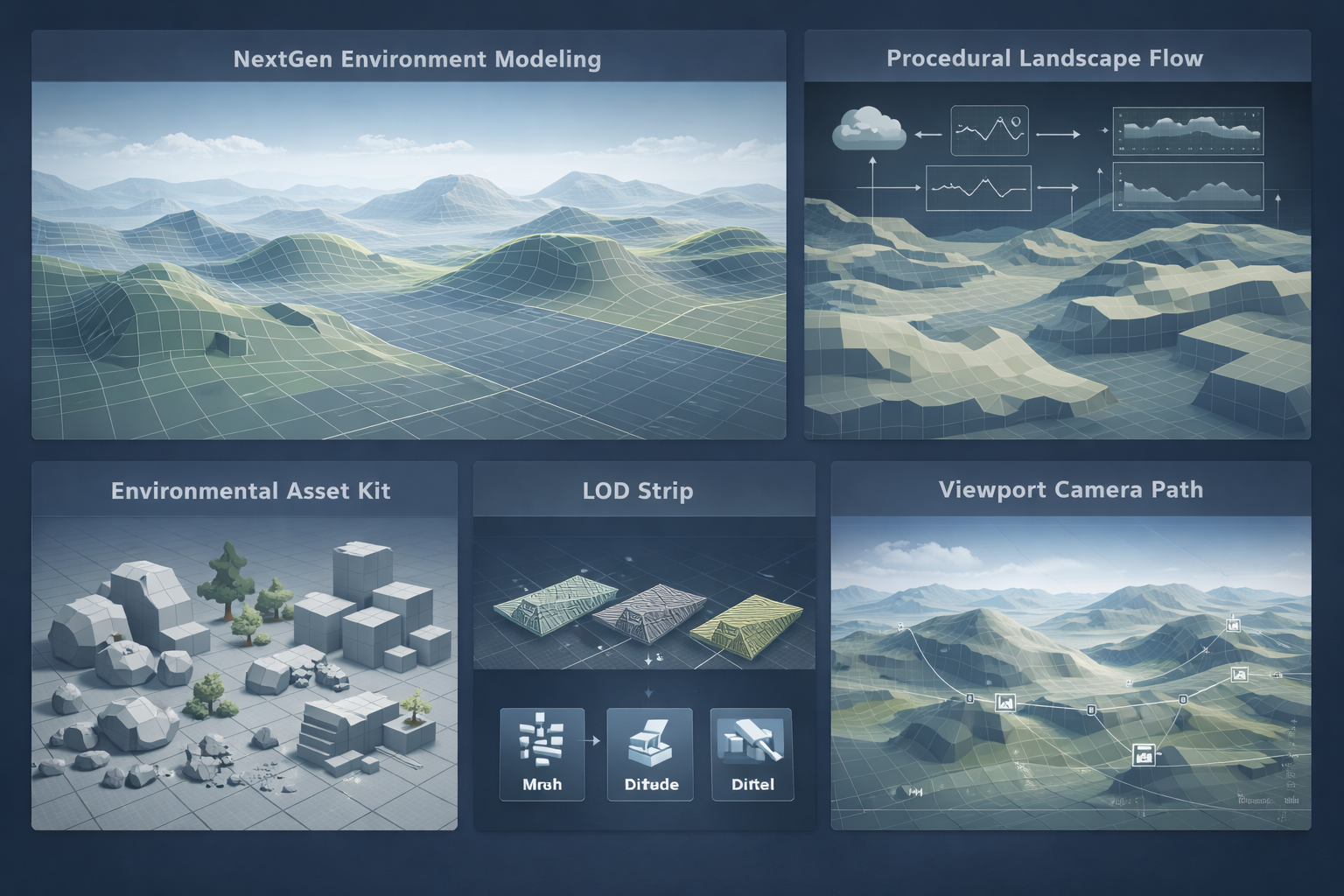 Lowe's land modeling detail
